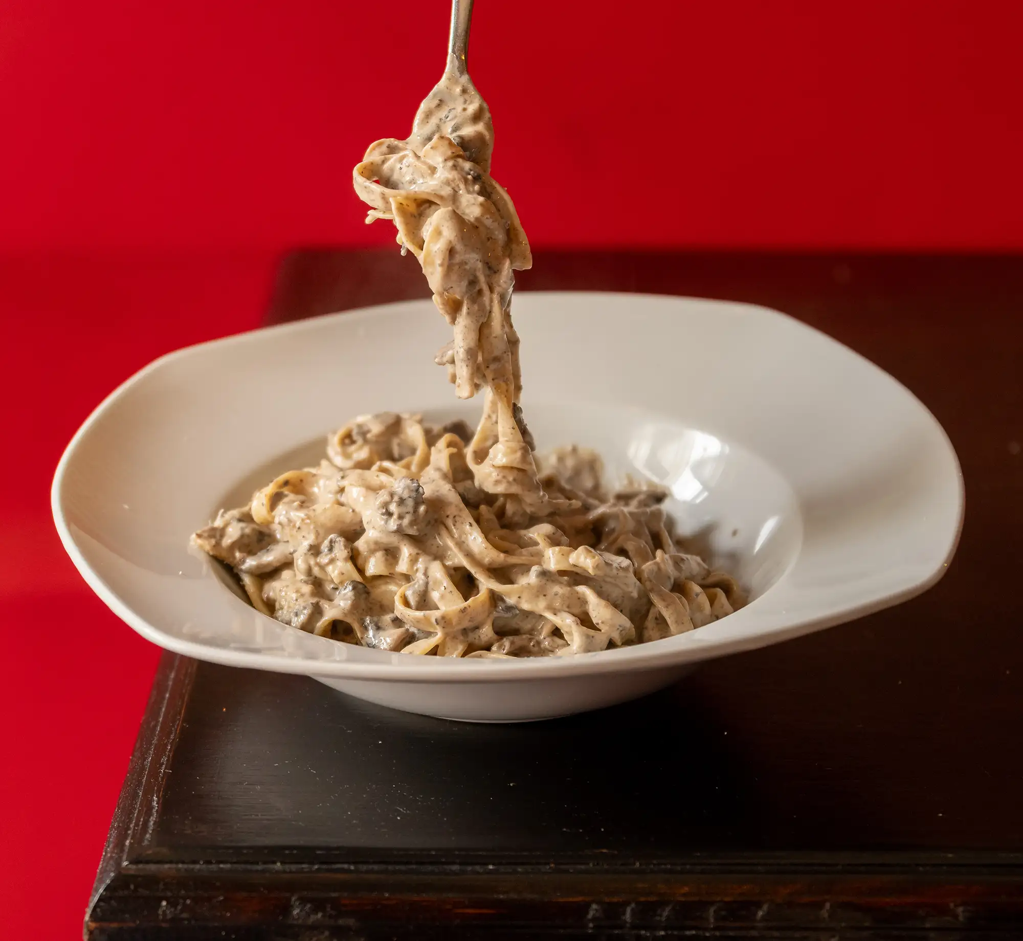 Tagliatelle funghi